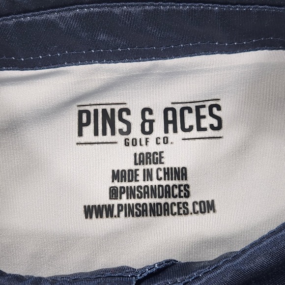 Pins & Aces Polo‎ Shirt Mens Large Space Invaders Golf Retro Gamer - Picture 6 of 11